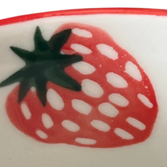 Paper Source Strawberry Oversized Tea Cup Mug Cottagecore - Picture 6 of 11